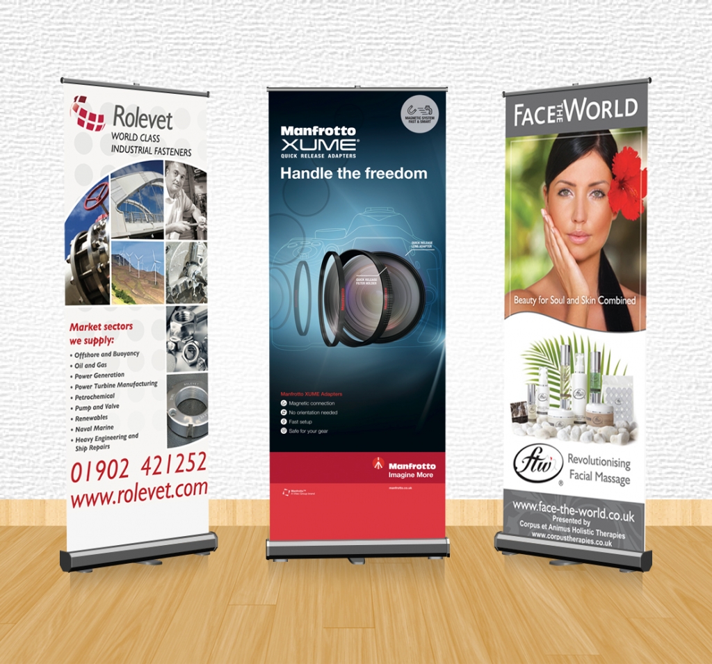 Banner printing Stand Display