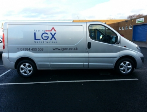 Vehicle Branding-LGX side view