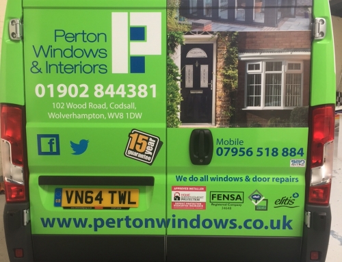 Vehicle Branding – Perton Windows