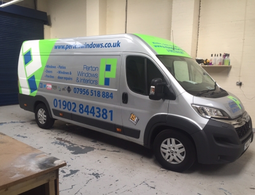 Vehicle Branding – Perton Windows