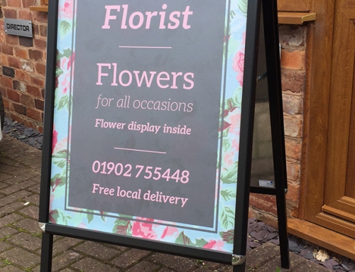 A Board – Louise’s Florist