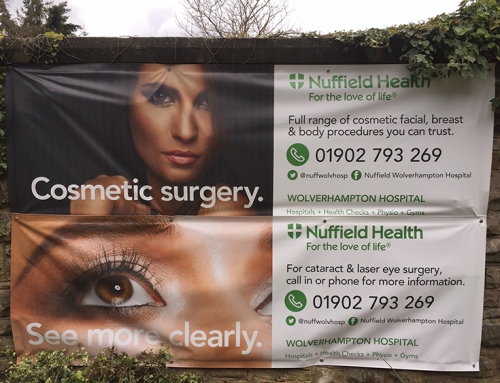 Outdoor Banners – Nuffield Health